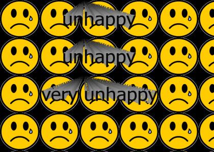 Unhappy face
