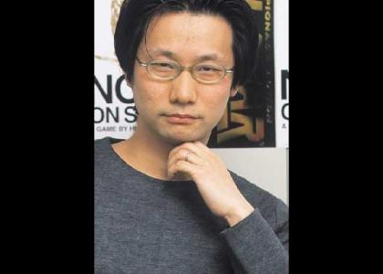 Hideo Kojima....stares into your soul