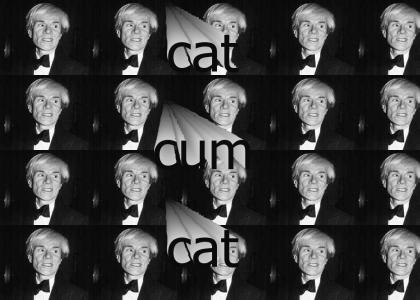 Andy Warhol Cat