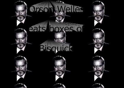 Orson Welles Eats Boxes of Bisquick