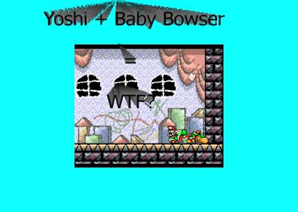 Yoshi and Baby Bowser WTF?