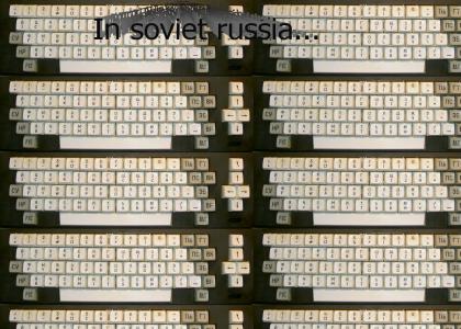 In soviet russia...