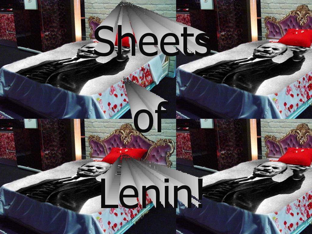 sheetsoflenin