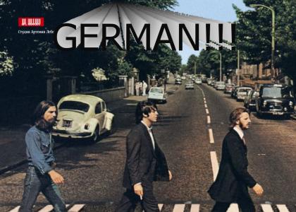THE BEATLES ARE GERMAN!!!