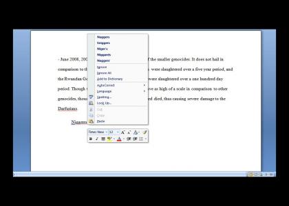Microsoft Word is Not Racist