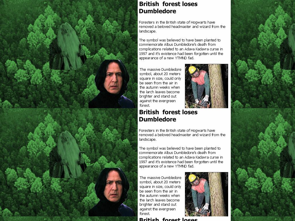 dumbledoreforest
