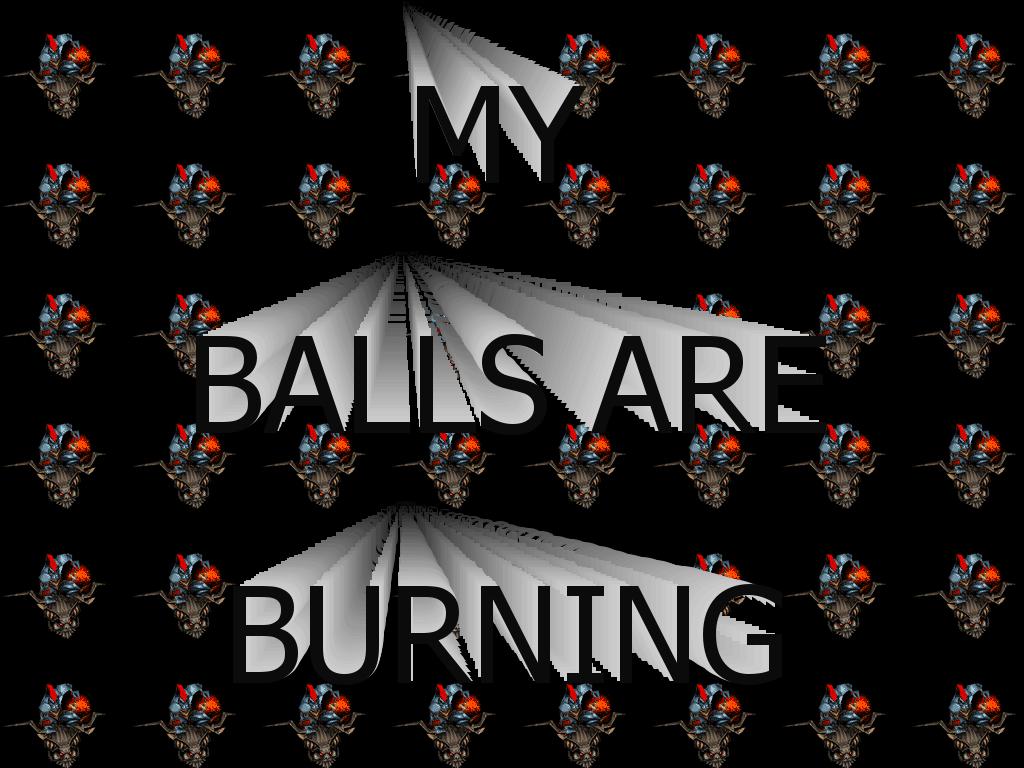 ballsareburning
