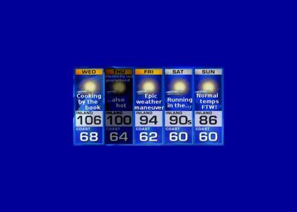 YTMND Five Day Forecast (now with more fad music)