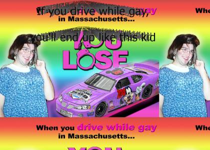 Don't drive while gay
