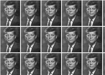 jfk stares into your soul
