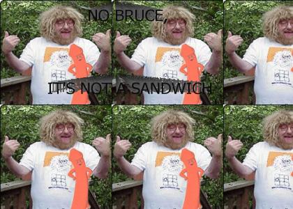 Bruce Vilanch is GAY and loves the cock (featuring Mr. Happy Penis)