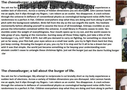 the cheeseburger