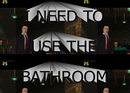 Bathroom Hitman style