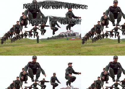 North Korean Airforce ready for takeoff