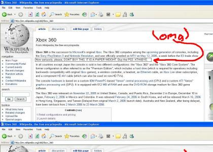 Wikipedia says X360 Fails