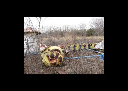 Abandoned Clown Train