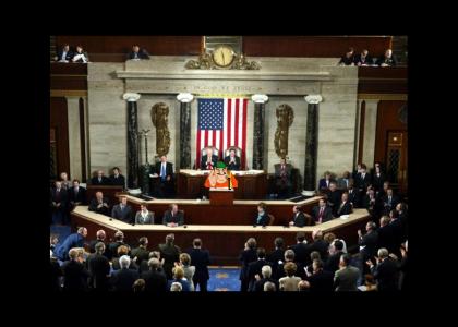 Morshu "The Shopkeeper" Addresses Congress