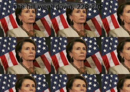 Pelosi pays the price