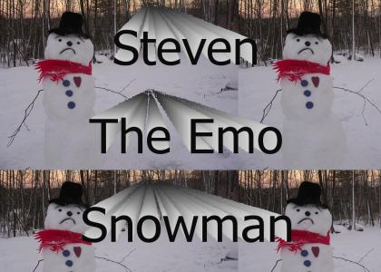 Steven the Emo Snowman
