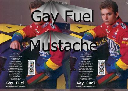 Jeff Gordon drinks Gay Fuel