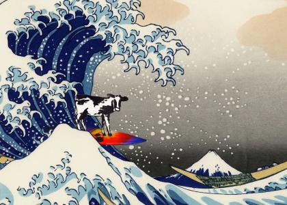 Surfin' Cow