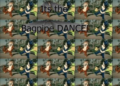 Bagpipe Dance Mascots