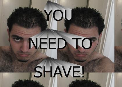 Jacob Bannon thinks you need to shave.