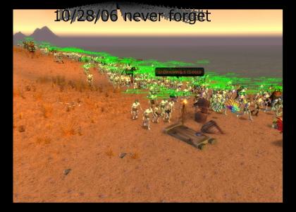 World of Warcraft zombie invasion