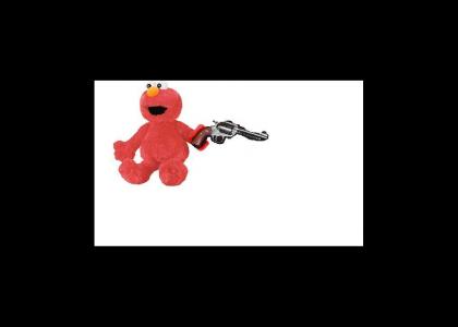 elmos got a gun