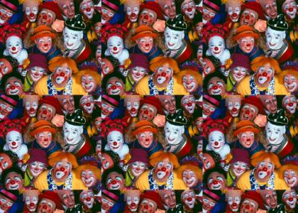 Drowned in clowns