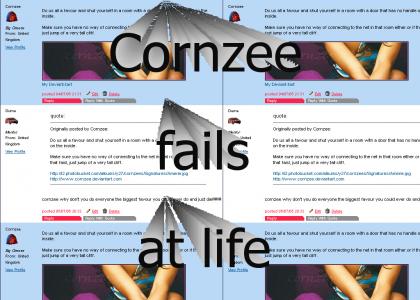 Cornzee fails at owning