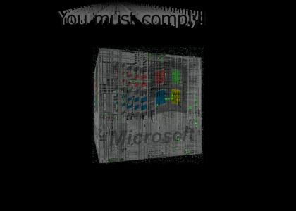 We are Microsoft. You will be assimilated.