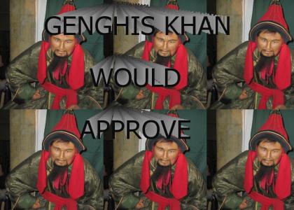 Iron Maiden rocks out about Genghis Khan