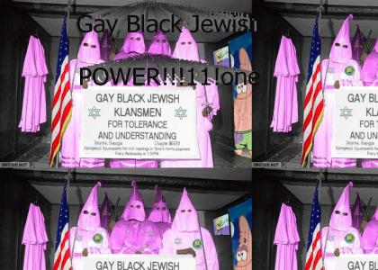 Gay Black Jewish Clansmen for Tolerence and Understanding