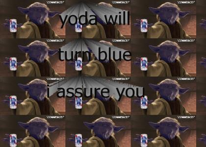 All Hail Blue Yoda