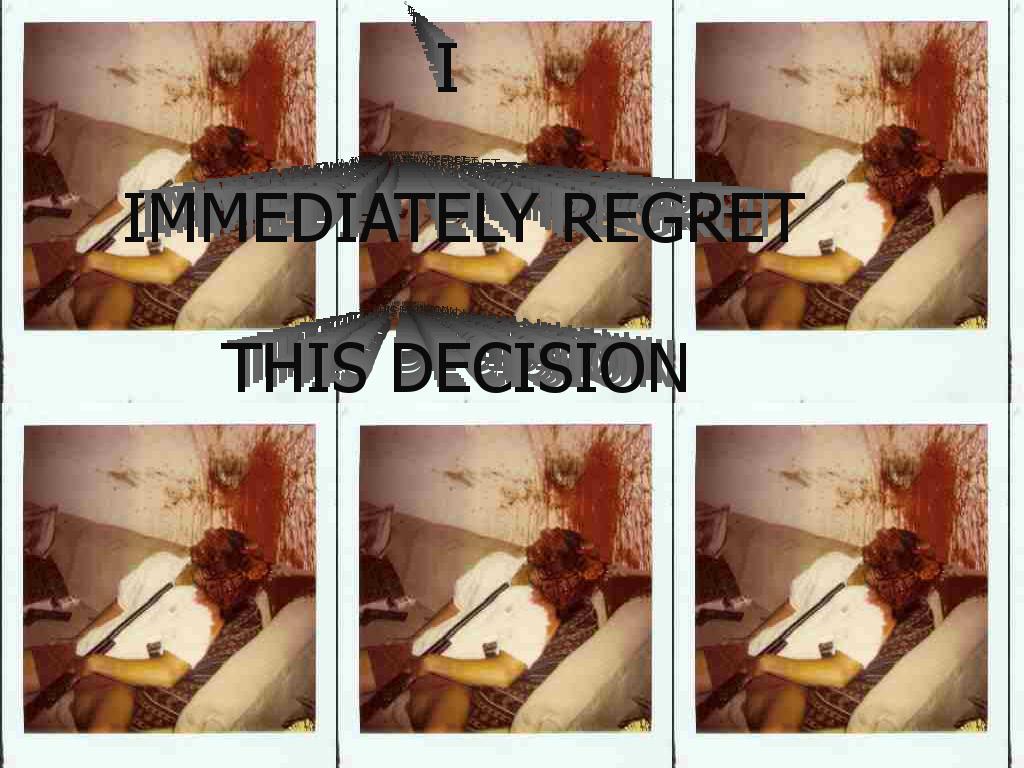 regretdecision