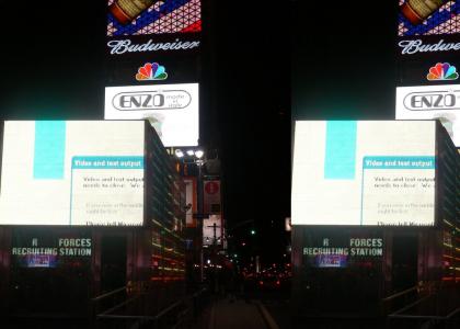 Windows-Powered Times Square