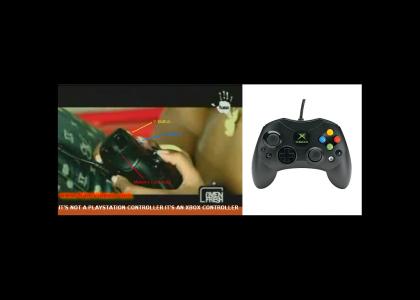 Chamillionaire, that's not a Playstation controller!