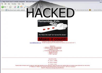 myspace kids site gets hacked