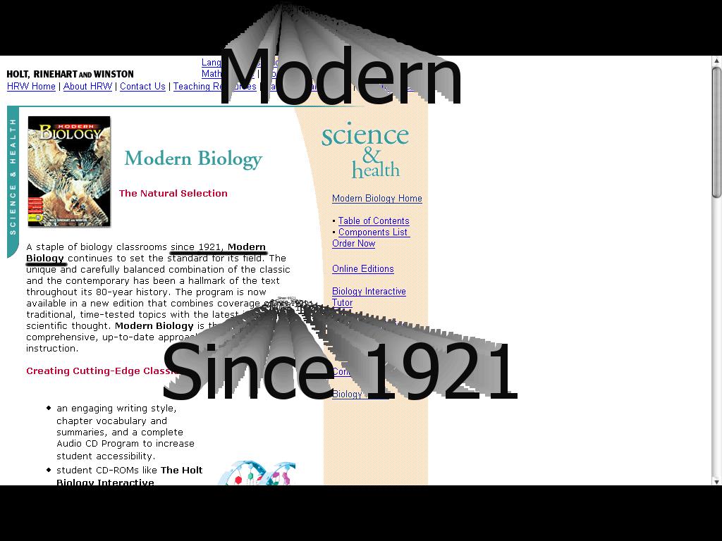modernbiology