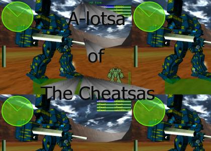 Alots-a The Cheats on a mech