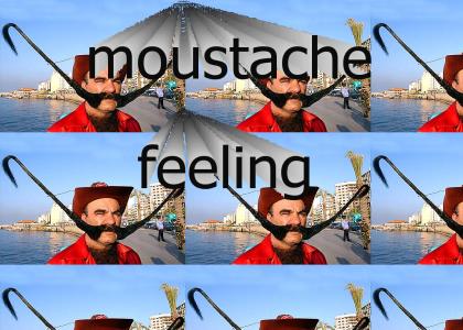 moustache feeling!