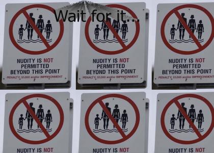 Nudity is not permitted (safe for work)