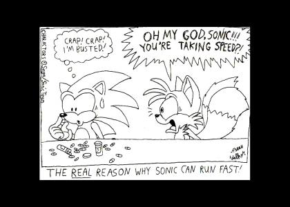 The REAL reason why Sonic can run so fast!...