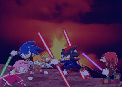 Star Wars-style Sonic characters