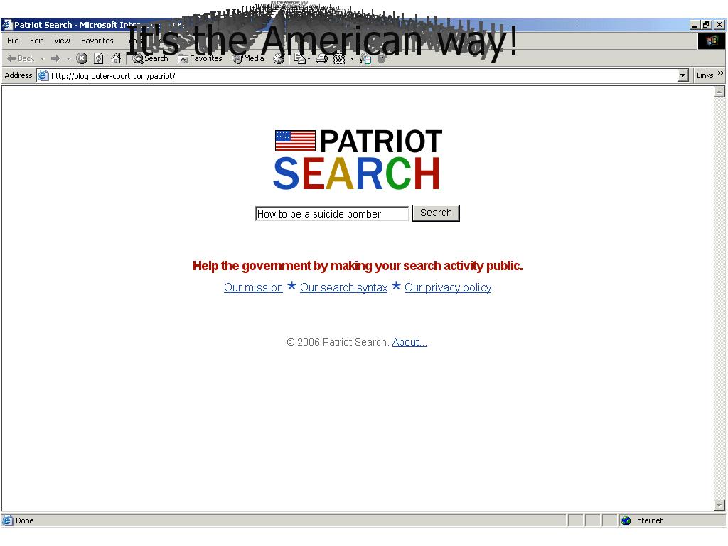 patriotsearch