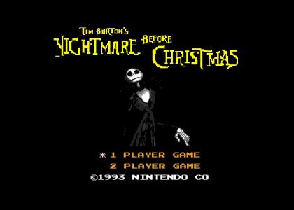 Nightmare Before Christmas NES Fun Times!