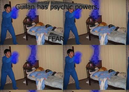 Guilan with psychic powers