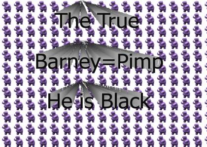 True Black-Man Barney