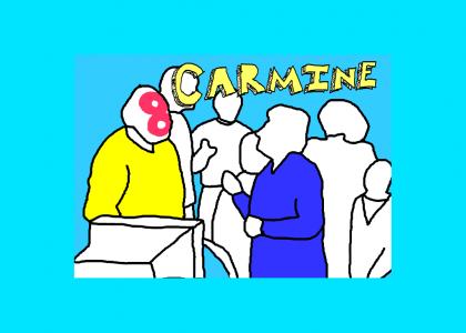 What size T-shirt are you, Carmine? + remix